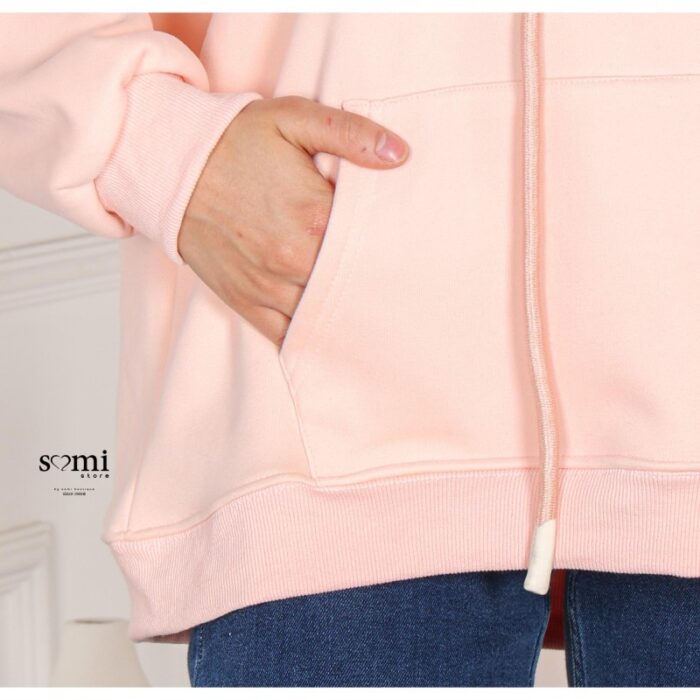 ⁦بلوزة للصبايا لون زهري شتوية من Sami Boutiqe⁩ - الصورة ⁦4⁩