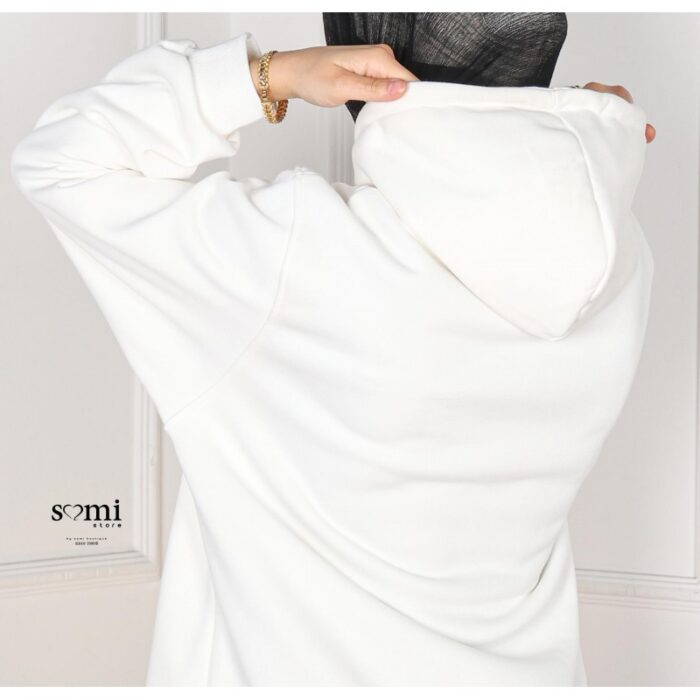 ⁦بلوزة للصبايا لون أبيض شتوية من Sami Boutiqe⁩ - الصورة ⁦2⁩