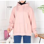 بلوزة للصبايا لون زهري شتوية من Sami Boutiqe