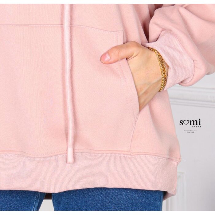 ⁦بلوزة للصبايا لون زهري شتوية من Sami Boutiqe⁩ - الصورة ⁦4⁩