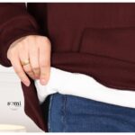 ⁦بلوزة للصبايا لون خمري شتوية من Sami Boutiqe⁩ - الصورة ⁦4⁩