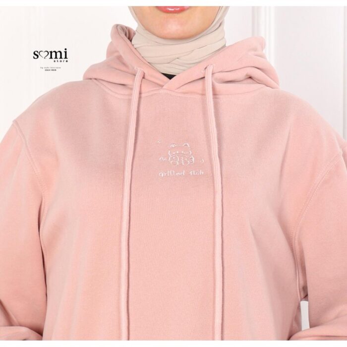 ⁦بلوزة للصبايا لون زهري شتوية من Sami Boutiqe⁩ - الصورة ⁦4⁩