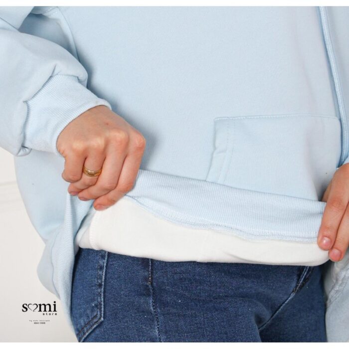 ⁦بلوزة للصبايا لون أزرق شتوية من Sami Boutiqe⁩ - الصورة ⁦4⁩