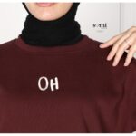 ⁦بلوزة للصبايا لون خمري شتوية من Sami Boutiqe⁩ - الصورة ⁦4⁩