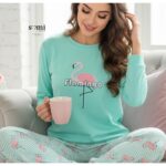 بجامة للصبايا لون أخضر شتوية من Sami Boutiqe