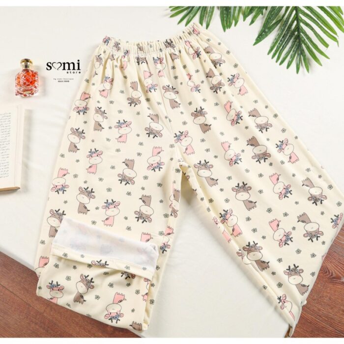 ⁦بجامة للصبايا لون أخضر شتوية من Sami Boutiqe⁩ - الصورة ⁦6⁩