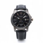 ساعة رجالي اللون ابيض من ماركة FJ مع كفالة سنتين ضد تغير اللون