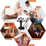 ⁦جلدة تمرين قبضة اليد والاصابع والسواعد علاج طبيعي للضمور والالام⁩ - الصورة ⁦4⁩