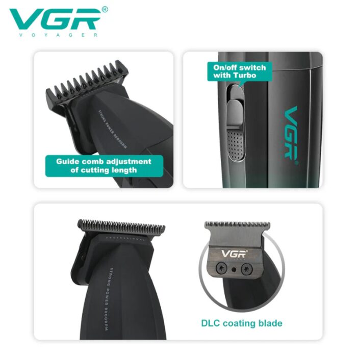 ⁦VGR V-906 Professional Hair Trimmer For Men⁩ - الصورة ⁦4⁩