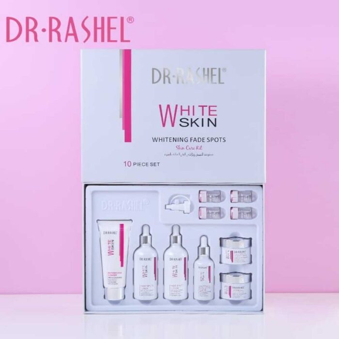 ⁦مجموعة دكتور راشيل لتبييض البقع الباهتة للعناية بالبشرة - عبوة من 10 قطع⁩ - الصورة ⁦2⁩
