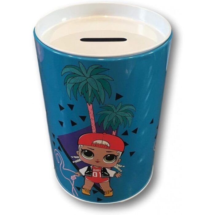 ⁦حصالة lol لون أزرق⁩ - الصورة ⁦3⁩