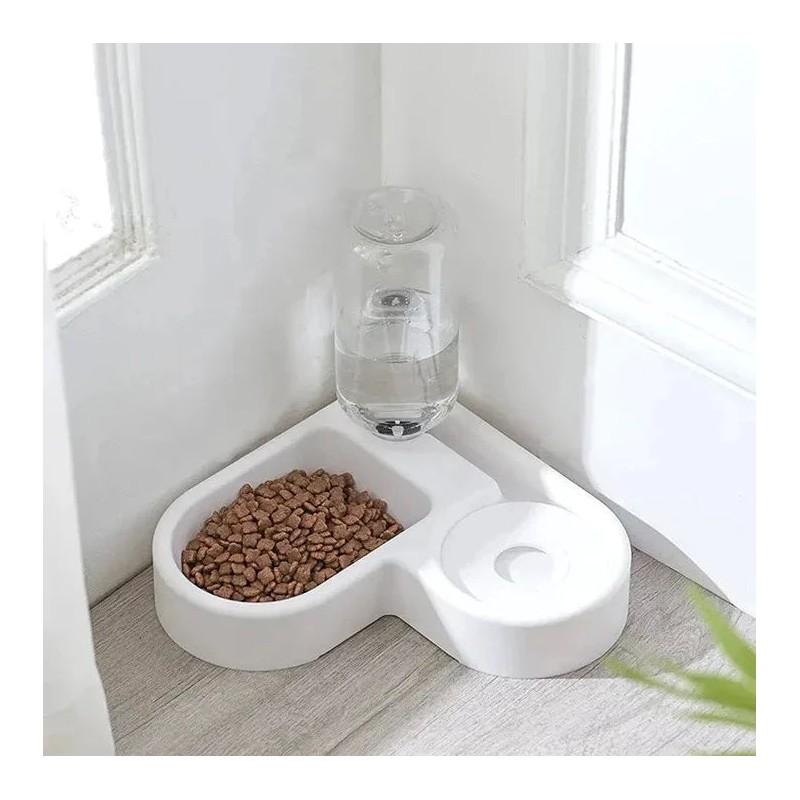 ⁦وعاء أوتوماتيكي مقاوم للرطوبة للحيوانات الأليفة مثالي لتقديم الماء والطعام للقطط والكلاب بسهولة ونظافة⁩ - الصورة ⁦1⁩