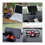 ⁦حامل هاتف للسيارة قابل للدوران 360 درجة يثبت على تابلو السيارة⁩ - الصورة ⁦2⁩