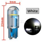 2 ضوء أبيض للسيارة بقوة 5 واط و12 فولت حجم صغير وذات سطوع عالي مقاوم للماء والتأثيرات الجوية و سهل التركيب