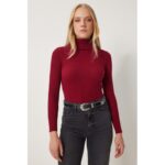 بلوز هانيك شتوي لون احمر