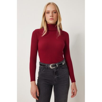 بلوز هانيك شتوي لون احمر