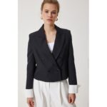 جاكيت رسمي اسود قصير