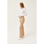 ⁦ليغينز نسائي مرتفع الخصر بتفاصيل رباط متقاطع – Olalook⁩ - الصورة ⁦3⁩