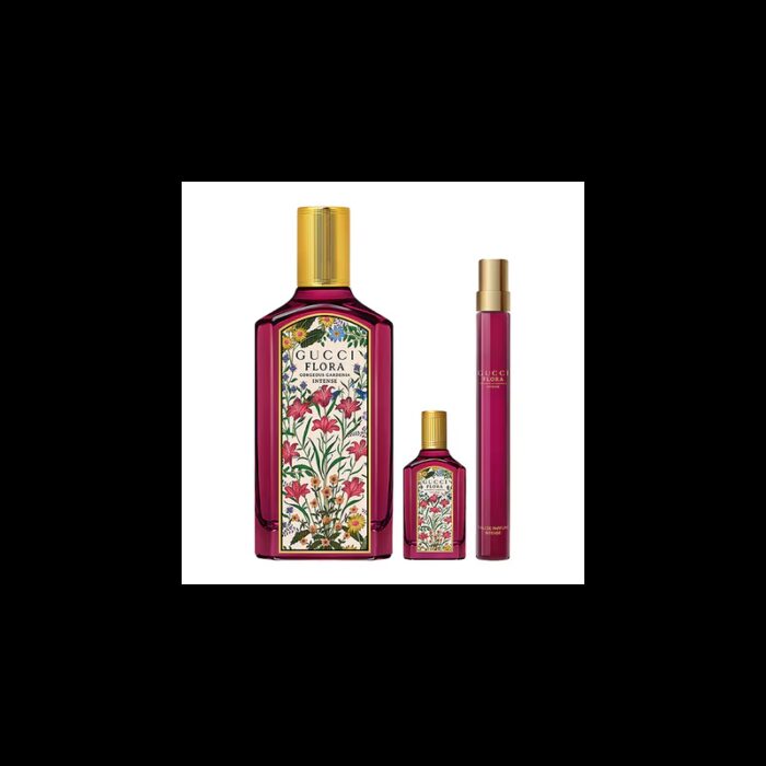 ⁦Gucci Flora Gorgeous Gardenia Intense EDP 100ml Gift Set⁩ - الصورة ⁦3⁩