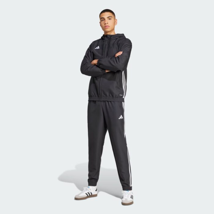 ⁦adidas Men's Tiro 25 Essentials Woven Tracksuit Bottoms- Black⁩ - الصورة ⁦5⁩