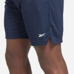 ⁦Reebok Mens' Wor Comm Knit Short- Blue⁩ - الصورة ⁦2⁩