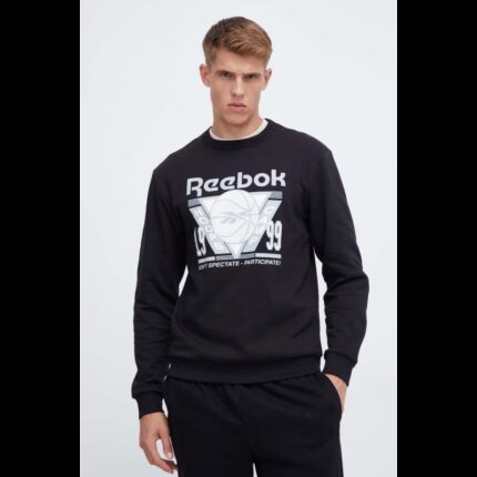 Reebok Mens' Basketball Sweatshirt - Black