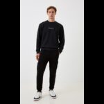 ⁦Reebok Mens' RI VS WAFFLE CREW Sweatshirt - Black⁩ - الصورة ⁦4⁩