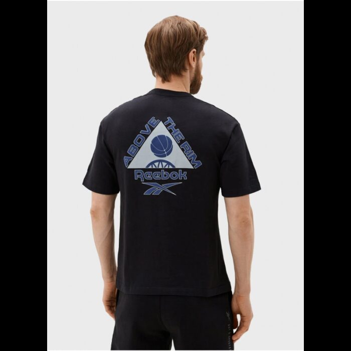 ⁦Reebok Men's Classic T-Shirt - Black⁩ - الصورة ⁦5⁩