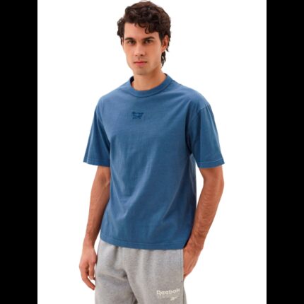 Reebok Men's Ri Washed T-Shirt - Blue