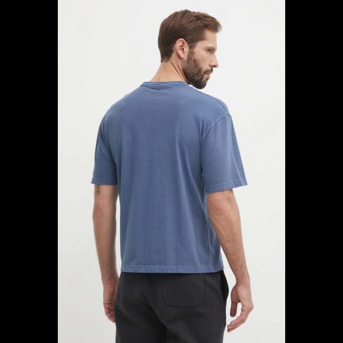 ⁦Reebok Men's Ri Washed T-Shirt - Blue⁩ - الصورة ⁦4⁩