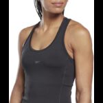 ⁦Reebok Women's Workout Ready Simple Tank Top -Black⁩ - الصورة ⁦3⁩