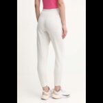 ⁦Reebok Women's RI FRENCH TERRY Pants- Silver⁩ - الصورة ⁦3⁩