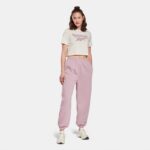 ⁦Reebok Women's Studio Knit Joggers- Pink⁩ - الصورة ⁦5⁩