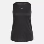 ⁦Reebok Women's Running Speedwick Tank -Black⁩ - الصورة ⁦2⁩