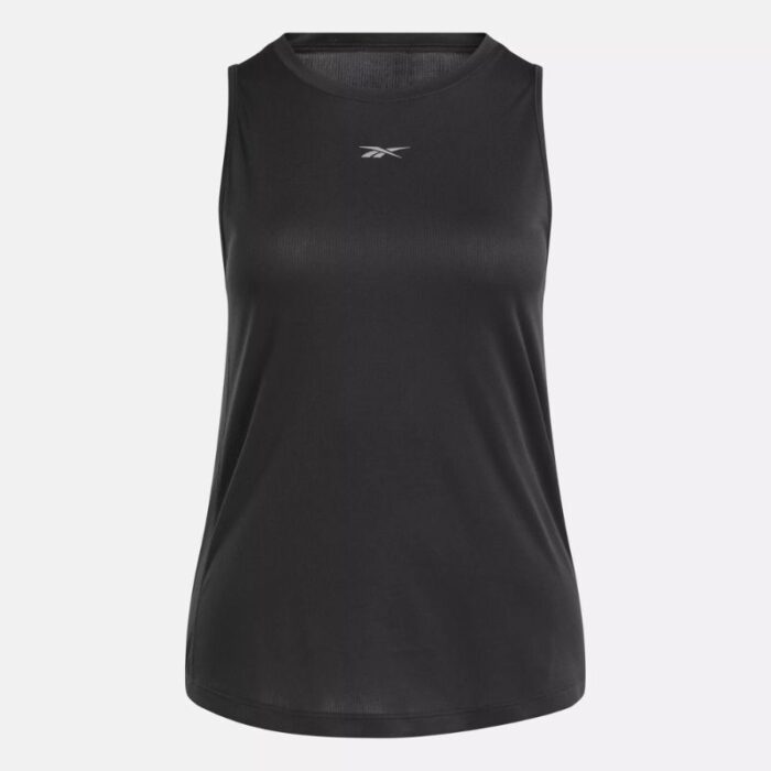 ⁦Reebok Women's Running Speedwick Tank -Black⁩ - الصورة ⁦2⁩