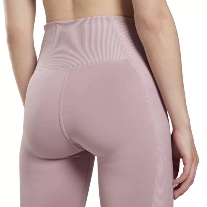 ⁦Reebok Women's Seasonal HR Tight- Black⁩ - الصورة ⁦5⁩