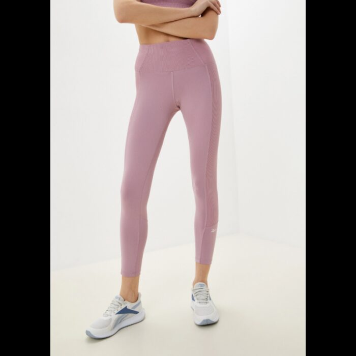 ⁦Reebok Women's Seasonal HR Tight- Black⁩ - الصورة ⁦6⁩