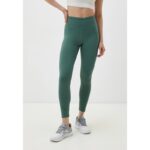 ⁦Reebok Women's Lux Bold Graphic Tight- Green⁩ - الصورة ⁦2⁩