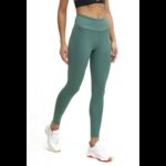 ⁦Reebok Women's Lux Bold Graphic Tight- Green⁩ - الصورة ⁦5⁩