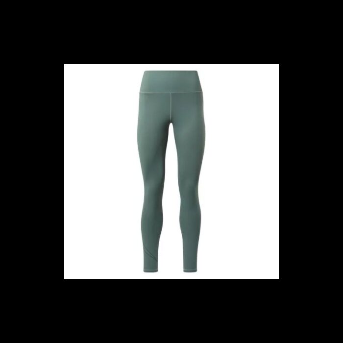 ⁦Reebok Women's Lux Bold Graphic Tight- Green⁩ - الصورة ⁦8⁩