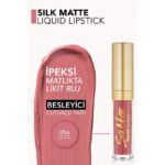 ⁦فلورمار أحمر الشفاه السائل غير اللامع 056 Silk Matte Liquid Lipstick⁩ - الصورة ⁦2⁩