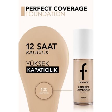 كريم أساس من فلورمار درجة 100 LIGHT IVORY