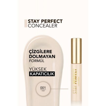 كونسيلر من فلورمار Stay Perfect Concealer درجة 001 Fair