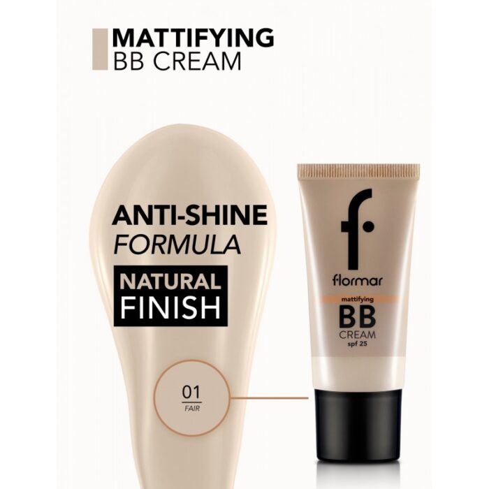 ⁦Mattifying BB Cream 01 كريم فاونديشن BB⁩ - الصورة ⁦2⁩