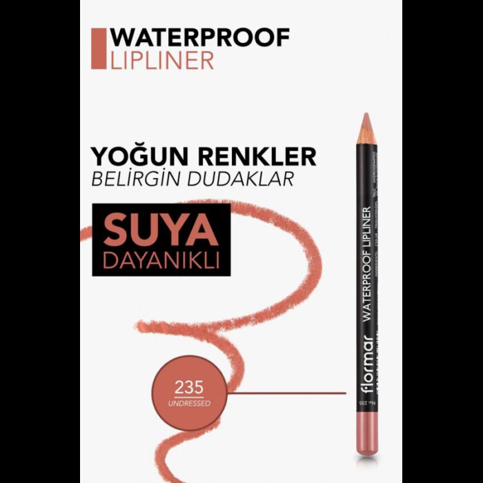 ⁦قلم تحديد الشفاه فلورمار مقاوم للماء – 235 أندريست flormar⁩ - الصورة ⁦4⁩
