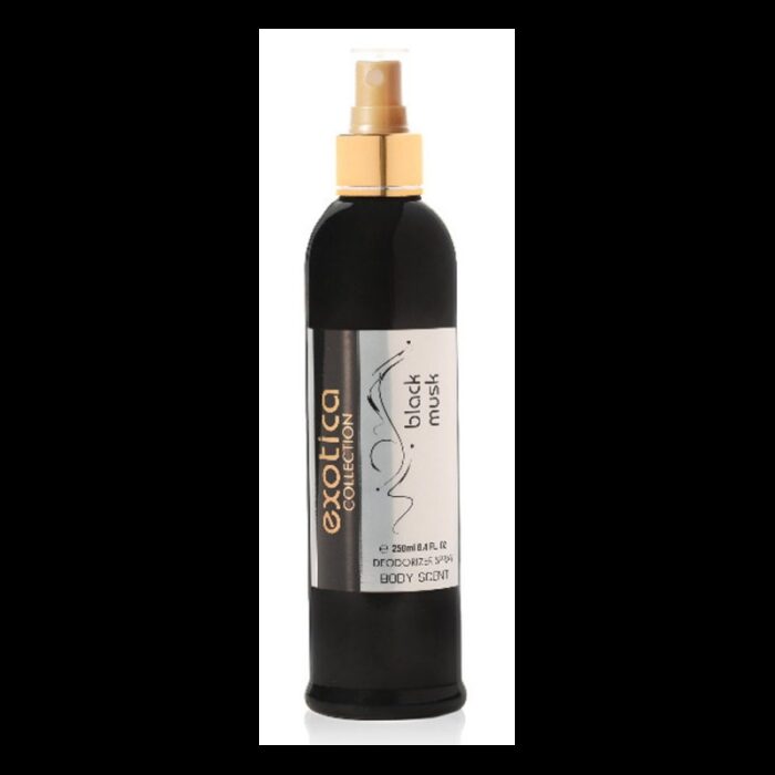 ⁦Black Musk Body Scent By Exotica Collection 250ML⁩ - الصورة ⁦2⁩