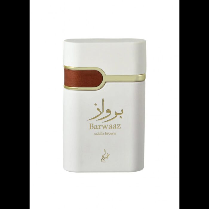 ⁦BARWAAZ SADDLE BROWN EDP SPRAY By khadlaj for Unisex 100 ML⁩ - الصورة ⁦2⁩