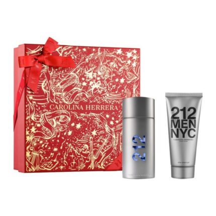 عطر 212 من كارولينا هيريرا للرجال - Carolina Herrera Men's 212 Gift Set Fragrances (100+100) ml