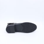 ⁦جزمة ساق متوسط الطول للنساء لون أسود⁩ - الصورة ⁦5⁩