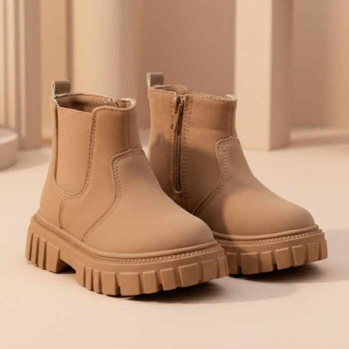 ⁦بسطار ولادي لون عسلي⁩ - الصورة ⁦6⁩